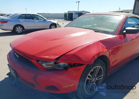 2010 Ford Mustang V6/V6 Premium из США, поврежденный, VIN 1ZVBP8EN3A5142416